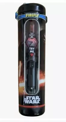 Firefly Star Wars Lightsaber Soft Toothbrush KYLO REN Gift Tin - Light Up Timer • £7.99