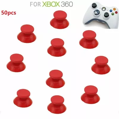 50pcs Analog- Thumbsticks Thumb Sticks Joystick Cap Grip For Xbox 360 Controller • $9.19