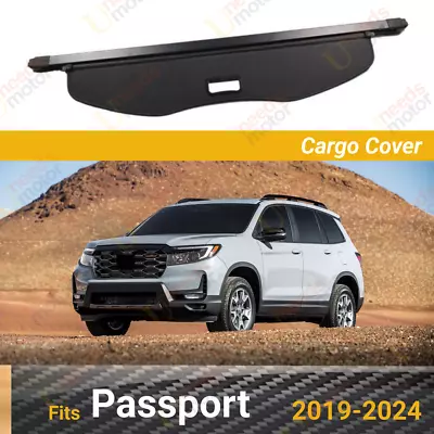 Fits Honda Passport 19-24 SUV Rear Trunk Retractable Privacy Shield Cargo Cover • $129.99