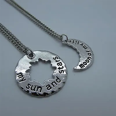 Game Of Thrones MOON OF MY LIFE And SUN & STARS Necklaces - His & Hers • £4.98