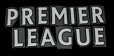 £1.80 • Buy Official Premier League 2013/14/15/16 White Letter Name For Football Shirts 