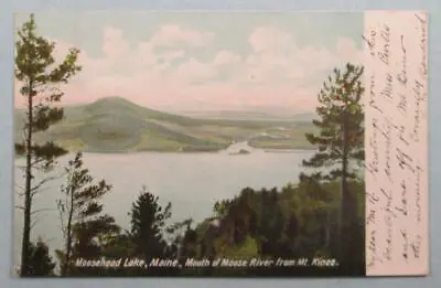 Mouth Of Moose River From Mt. Kineo Moosehead Lake ME Maine Postcard (#7999) • $5.99