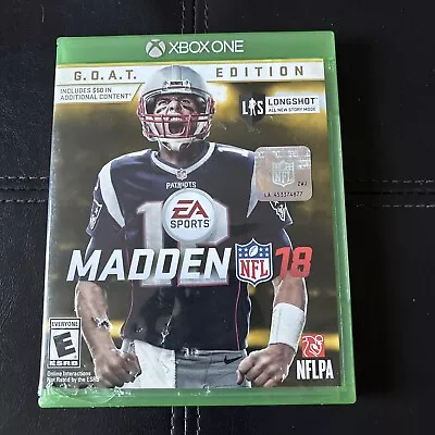 Madden NFL 18: G.O.A.T. Edition (Microsoft Xbox One 2017) Free Shipping • $7.99