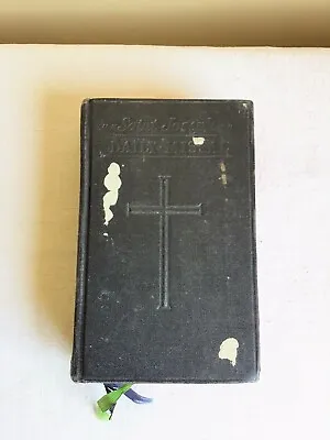 Vintage 1964 HC Saint Joseph Daily Missal Black Bible Catholic Book Publishing  • $13.99