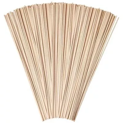 150 Pcs Wooden Dowel Rods 1/8 X 12 Inch Unfinished Natural Wood Craft Dowel Rods • $13.69