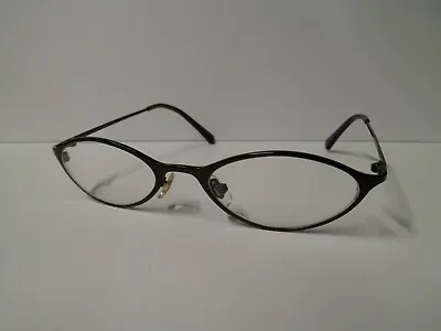 Marchon Titanium M904T Eyeglasses Frames Kids Brown Metal Full Rim 47-18-130 • $14.95