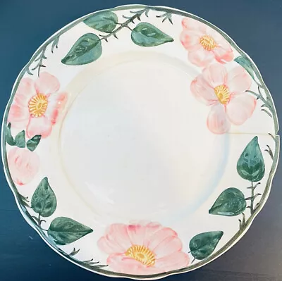 Vintage Villeroy & Boch Wild Rose Pink 8”  Salad Plate Chipped Cracked Stained • $1.99