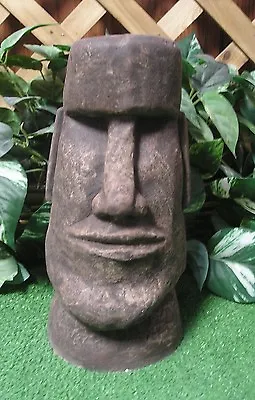 3558 Easter Island Head Tiki Latex Fiberglass Production Mold Concrete Plaster • $330