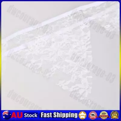 12 Flags Lace Vintage Party Wedding Pennant Bunting Banner Decor • $9.74