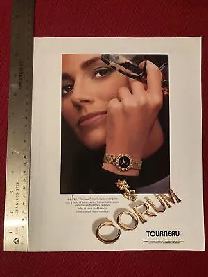 $8.80 • Buy Corum Romulus Watch 1992 Print Ad - Great To Frame!