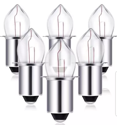 6 Pieces 6-Volt/ 4D-4.8-Volt 0.75A Bayonet Base Krypton Replacement Bulb Flashli • $9.89