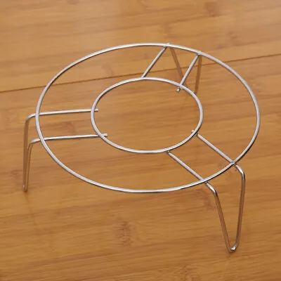 1pc Hot Dishes Holder Steamer Stand Wire Canning Rack Steamer Basket < • £7.20