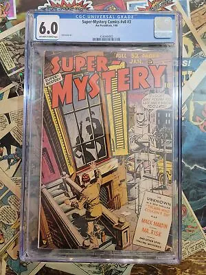 Super-Mystery Comics V8 #3 CGC 6.0 • $369.75