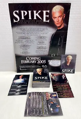 Spike: The Complete Story Trading Cards #1-72 Base Chase Sets Promo Inkwork 2005 • $39.85