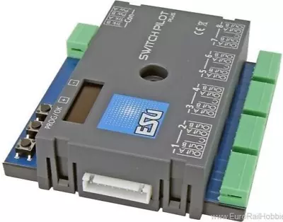 ESU 51831 ~ New 2024 ~ SwitchPilot 3 Plus ~ 8 X Accessory Decoder ~ RailCom • $66.23