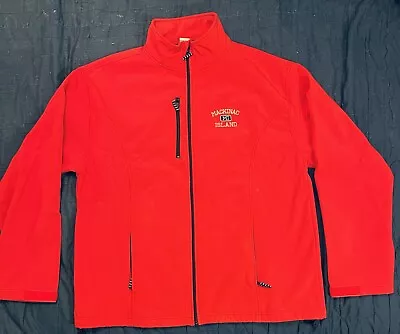 Mackinac Island Spring Mountain Fleecewear Co Fleece Jacket  Men's XXL • $28.95