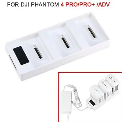 $36.39 • Buy 3 In 1 Battery Charging Hub Smart Charger For DJI Phantom 4 PRO Advanced Drone