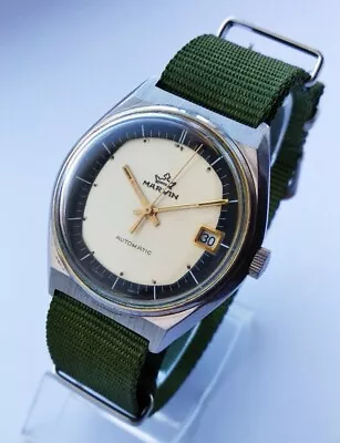 Vintage Watch MARVIN  Automatic ETA 2873 MEN'S Wristwatch  25Jewels 1970s Swiss  • $275