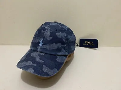 Polo Ralph Lauren Cap Hat ~ One Size ~ New W/ Tags Camo Camouflage Print Strap • $119.95