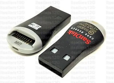 SANDISK NEW Micro SD To USB Memory Card Adapter Reader Dongle Thumb Drive Pen • $9.99