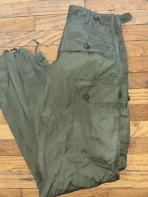 Vintage Military Pants Vietnam Tropical OG 107 1st Pattern Sz S 1963 • $199.99