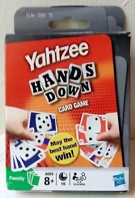 NEW Hasbro YAHTZEE - HANDS DOWN Family Card Game - 2009 Unopened Still Sealed • $23.50