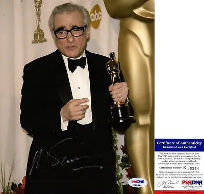 Martin Scorsese Signed 79th Oscars Best Director The Departed 8x10 Photo PSA COA • $299.99