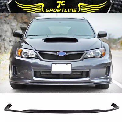 Fits 11-14 Subaru Impreza WRX & STI V-Limited PP Front Bumper Lip Splitter • $75.87