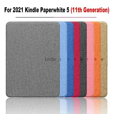 $16.61 • Buy 6.8 Inch PU Leather Smart Cover For Kindle Paperwhite 5 11th Generation 2021