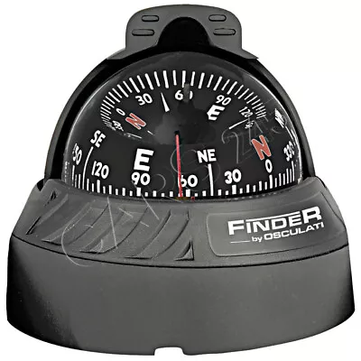 FINDER Boat Marine Compass 2  5/8 Black Surface Mount • £31.64