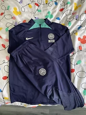 Nike Strike Inter Milan Training Drill Top Uk L & Pants L • £16