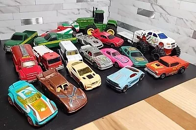 Vintage Toy Cars Trucks And More Lot Of 19 Tonka/Hotwheels/John Deere/Matchbox • $19.99