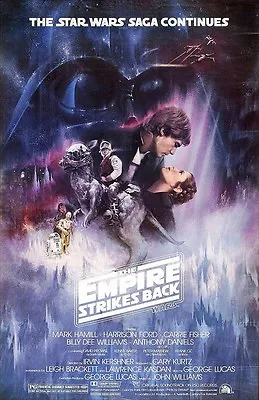 Star Wars Movie Poster - Empire Strikes Back Poster 11  X 17   Star Wars Poster • $13.96