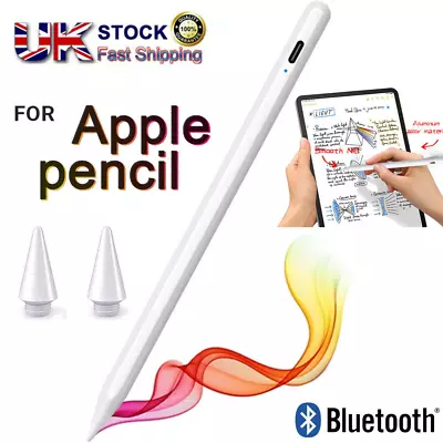 IPad Pencil 2nd Generation Magnetic Wireless Charging Stylus Pen For Apple IPad • £7.88