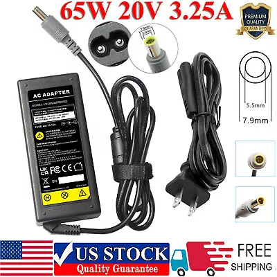 $8.99 • Buy AC Adapter Power Supply For IBM Lenovo Thinkpad X61 T61 R61 Battery Charger 65W