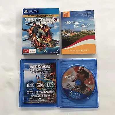 PS4 Playstation Just Cause 3 Game - Includes Weaponized Vehicle Pack  • $20