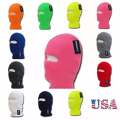 Men Women Ski Mask Beanie Cap Knit Face Mask Winter Hunting Ear Warm Workout Hat • $12.91