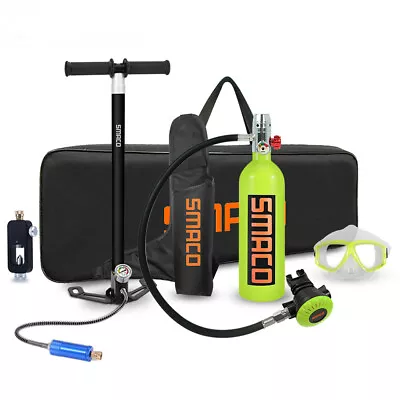 Scuba Tank Oxygen Cylinder Diving Tank Underwater Exploration Emergency Rescue • $859.62