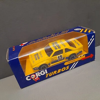 Corgi Turbos Opel Manta 400 Yellow Race Car 1980s C102/1 Diecast 1:43 Scale • $31.56