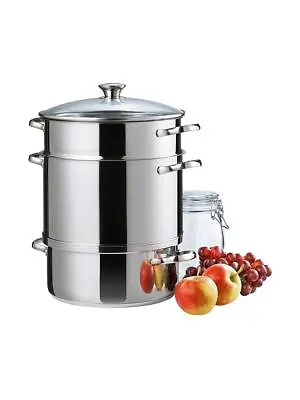 Kelomat Steam Juicer Stainless Steel Induction Pot 10 5/8in 338.1oz Safter • $138.77
