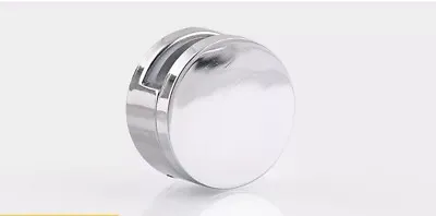  Stainless Round Chrome Mirror Clip - One Sets Of 4 • £10.08