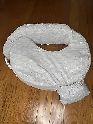 My Breast Friend Gray Strap Around Nursing Pillow With Extra Cover • $24.49