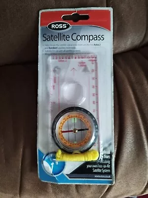 New Sealed ROSS SATELLITE COMPASS IN BLISTER PACK  • £6.99