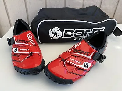 Bont Road Carbon Fiber Cycling Shoes Cervelo Test Team! • $100