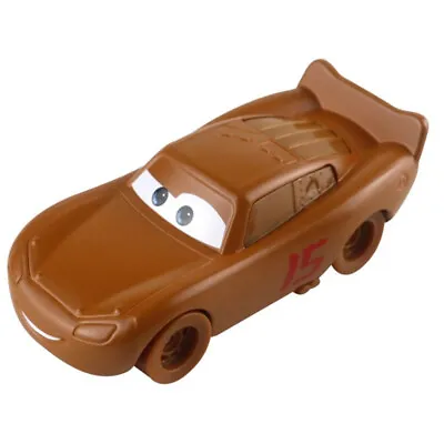 Disneys Pixar Cars NO.15 Muddy McQueen Racers 1:55 Diecast Car Toys Kids Gifts • £5.94
