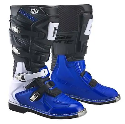 Gaerne Motocross Boots GX-J Youth Black/Blue MX Off-Road Enduro Quad • £175.50