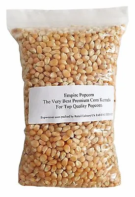 £6.25 • Buy  Popcorn Kernels Popping Raw Corn Seeds 1kg & 2kg NOT THE CHEAPEST JUST THE BEST