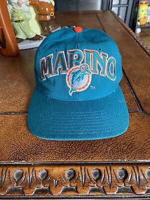 Vintage 90's Starter Dan Marino #13 NFL Miami Dolphins Snapback Hat Cap • $21.95