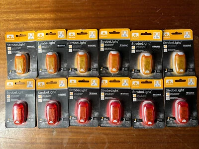 £5 • Buy Nathan Strobelight Running Light Clip Red Or Orange