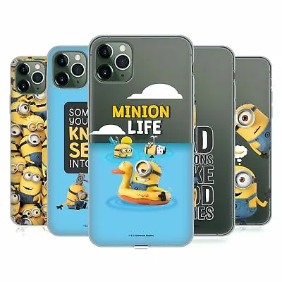 OFFICIAL DESPICABLE ME FUNNY MINIONS SOFT GEL CASE FOR APPLE IPHONE PHONES • $19.59